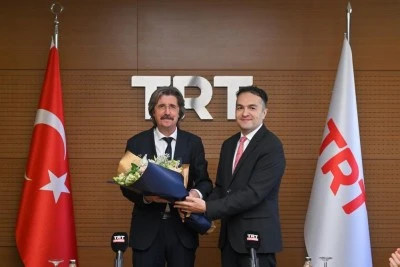 Rekt&ouml;r Yılmaz, TRT Y&ouml;netim Kurulu Başkanlığı g&ouml;revine başladı