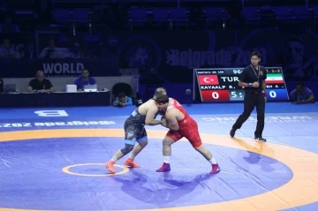 Rıza Kayaalp, d&uuml;nya ikincisi oldu