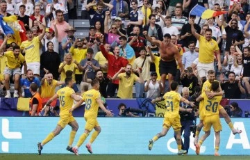 Romanya Ukrayna'yı &uuml;&ccedil; golle ge&ccedil;ti 