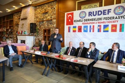 RUDEF, Rumeli T&uuml;rklerini bayramlaşmada buluşturdu