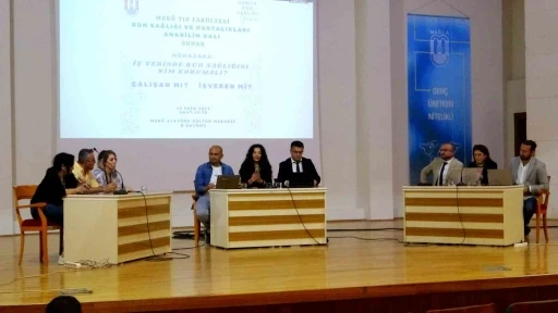 Ruh sağlığı iş yerinde de &ouml;nemli MSK&Uuml;&rsquo;de anlatıldı
