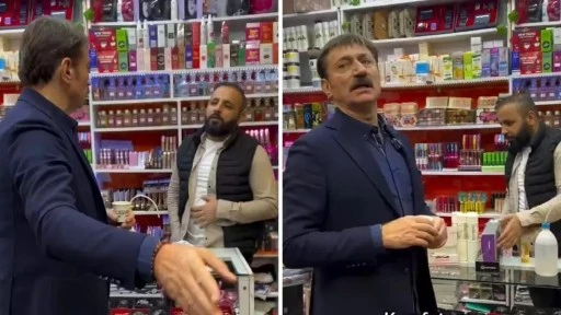 Ruhsatsız d&uuml;kkan işleten Suriyeliden belediye başkanına şok cevap