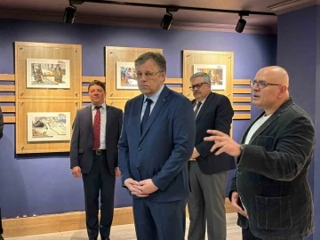 Rusya B&uuml;y&uuml;kel&ccedil;iliği Ankara&rsquo;da  &ldquo;Bitmeyen Trajedinin 10. Yılı&rdquo; etkinliği d&uuml;zenledi
