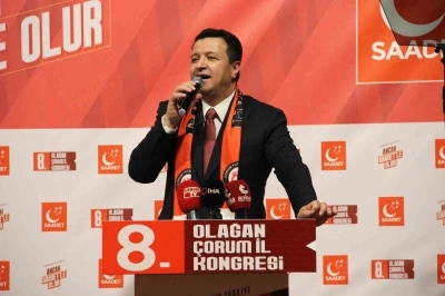 Saadet Partisi Genel Başkanı Arıkan: "Yaşanabilir bir T&uuml;rkiye&rsquo;yi, yeniden b&uuml;y&uuml;k T&uuml;rkiye&rsquo;yi ve adil bir d&uuml;nyayı bizler kuracağız"
