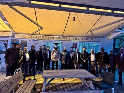 Sabah namazında k&ouml;yl&uuml;lerle bir araya geldi
