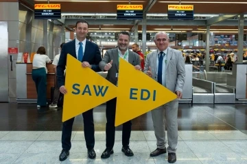 Sabiha G&ouml;k&ccedil;en&rsquo;den İsko&ccedil;ya&rsquo;nın başkenti Edinburgh&rsquo;a yeni hat
