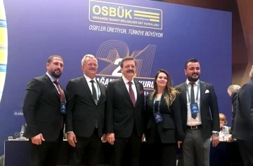 Sabri Tekli OSB&Uuml;K y&ouml;netiminde
