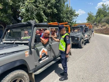 Safari aracı ve ATV&rsquo;lere sıkı denetim
