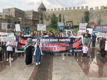 Sağlık &ccedil;alışanlarının Filistin&rsquo;de destek, İsrail&rsquo;e protesto y&uuml;r&uuml;y&uuml;şleri devam ediyor

