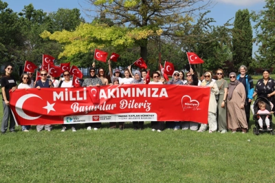 Sağlıklı Yaşam Y&uuml;r&uuml;y&uuml;ş&uuml;nde A Milli Takım&rsquo;a Tam Destek