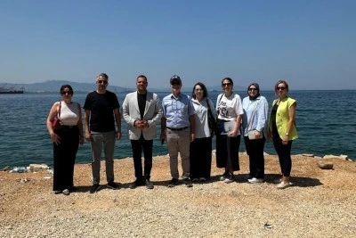 Sahil yolunda &ccedil;alışmalar t&uuml;m hızıyla s&uuml;r&uuml;yor