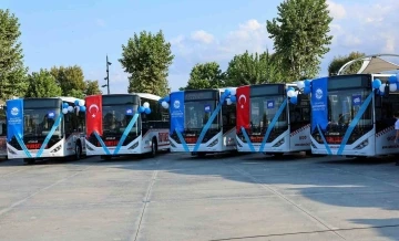 Sakarya B&uuml;y&uuml;kşehir filosuna 23 yeni otob&uuml;s
