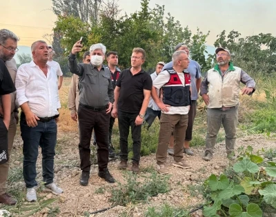 Sakarya'da orman yangını; 2 mahalle tahliye edildi 