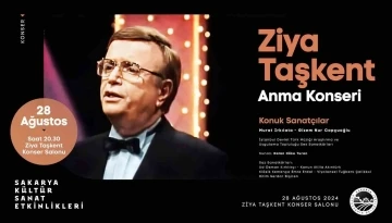 Sakarya&rsquo;nın değeri Ziya Taşkent&rsquo;e vefa gecesi
