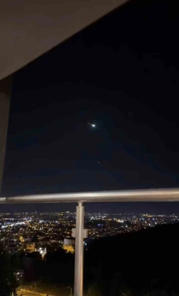 Sakarya semalarında g&ouml;r&uuml;len cisim heyecanlandırdı
