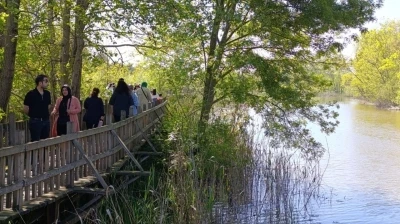 Saklı cennet Acarlar Longozu, hafta sonu ziyaret&ccedil;i akınına uğradı
