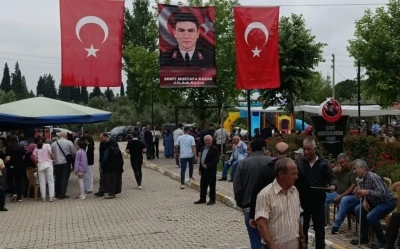 Salihli&rsquo;de Şehit Mustafa Kozak, 7.yılında dualarla anıldı
