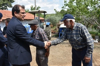 Salihli Kaymakamı G&uuml;ldoğan, Mersinli, Derbent ve Karaoğlanlı&rsquo;da talepleri dinledi
