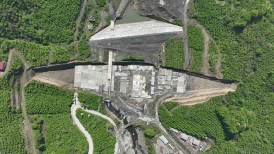 Salıpazarı Barajı inşaatı devam ediyor
