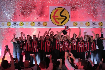 Eskişehir'de  stadyumda bayram coşkusu yaşandı