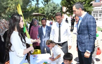 Samsat &ccedil;ocuk şenliği coşkuyla ger&ccedil;ekleştirildi
