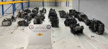 Samsun&rsquo;da 3 milyon TL değerinde 32 adet l&uuml;ks otomobil motoru ele ge&ccedil;irildi
