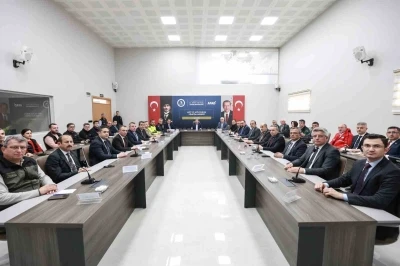 Samsun&rsquo;da afet ve acil durum tedbirleri g&ouml;r&uuml;ş&uuml;ld&uuml;
