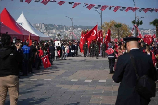 Samsun&rsquo;da Cumhuriyet&rsquo;in 101. yılı coşkuyla kutlandı
