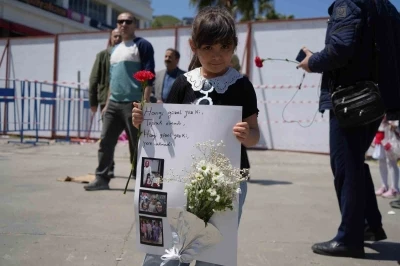 Samsun&rsquo;da heyelanda hayatını kaybeden aile anıldı
