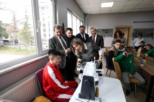 Samsun&rsquo;da &ouml;zel &ouml;ğrencilere mesleki beceri kazandırılıyor
