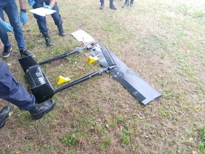 Samsun'da, Ukrayna&rsquo;ya ait Kamikaze İHA par&ccedil;ası bulundu