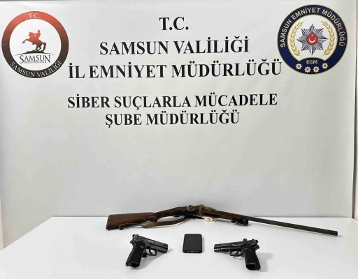 Samsun&rsquo;da yasa dışı bahis reklamı yapan şahıs g&ouml;zaltına alındı
