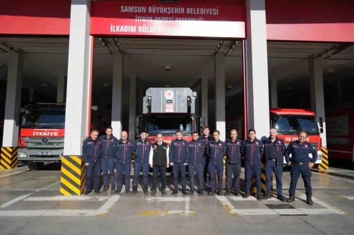 Samsun İtfaiyesi 8 bin 750 olaya m&uuml;dahale etti
