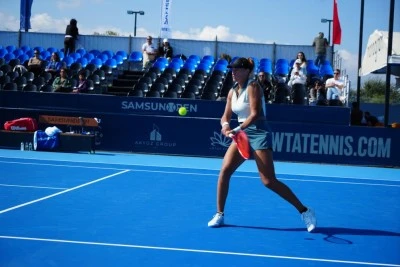 Samsun Open WTA 125'te heyecan devam ediyor