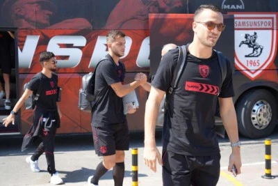 Samsunspor Atina'ya gitti