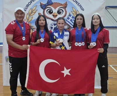 Samsunsporlu Yağmur Tosun Avrupa şampiyonu