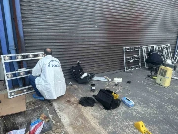 Sanayi Sitesi&rsquo;nde uyuşturucu imalathanesi
