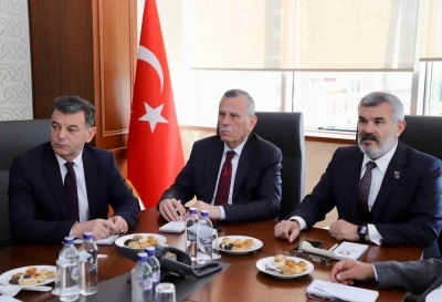 Sanayi ve teknoloji odaklı projeler g&ouml;r&uuml;ş&uuml;ld&uuml;
