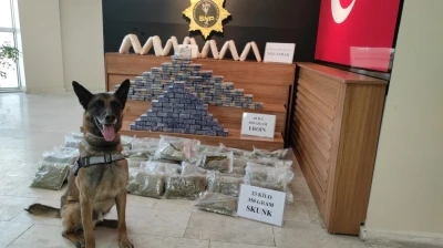 Şanlıurfa&rsquo;da 101 kilogram uyuşturucu ele ge&ccedil;irildi
