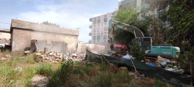Şanlıurfa&rsquo;da ilgin&ccedil; yıkım
