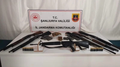 Şanlıurfa&rsquo;da silah ka&ccedil;ak&ccedil;ılığı operasyonu: 7 g&ouml;zaltı
