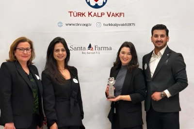 Santa Farma İla&ccedil; ve T&uuml;rk Kalp Vakfı&rsquo;ndan Kalp Sağlığı Haftası&rsquo;na &Ouml;zel Anlamlı Proje