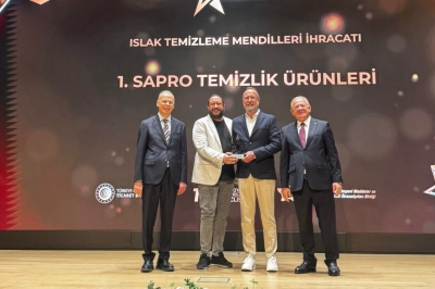 Sapro&rsquo;ya İKMİB&rsquo;den Birincilik &Ouml;d&uuml;l&uuml;