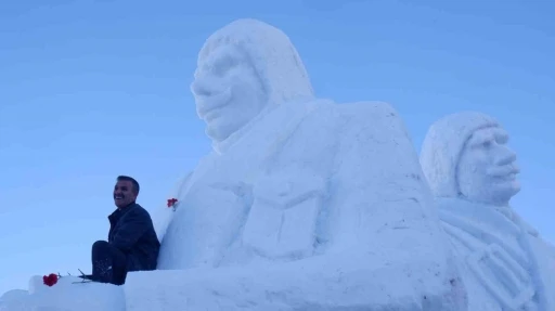 Sarıkamış Harekatı&rsquo;nın 110. yılı anma etkinlikleri i&ccedil;in yapılan heykeller a&ccedil;ıldı
