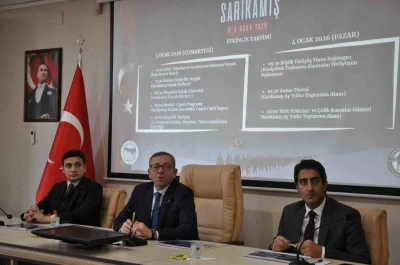 Sarıkamış Şehitleri 3-4 Ocak&rsquo;ta anılacak