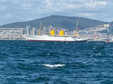 &rsquo;Savarona&rsquo; yenilenmiş haliyle denize kavuştu