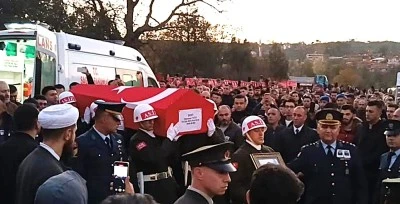 Şehit Astsubay Ramazan Yağız son yolculuğuna uğurlandı
