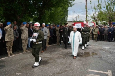 Şehit Karadağ, Muş&rsquo;ta son yolculuğuna uğurlandı
