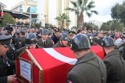 Şehit Pilot Binbaşı İbrahim Bolat, son yolculuğuna uğurlandı
