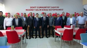 Şehit savcı Mehmet Selim Kiraz&rsquo;ın adı Siirt&rsquo;te kurulan k&uuml;t&uuml;phanede yaşayacak
